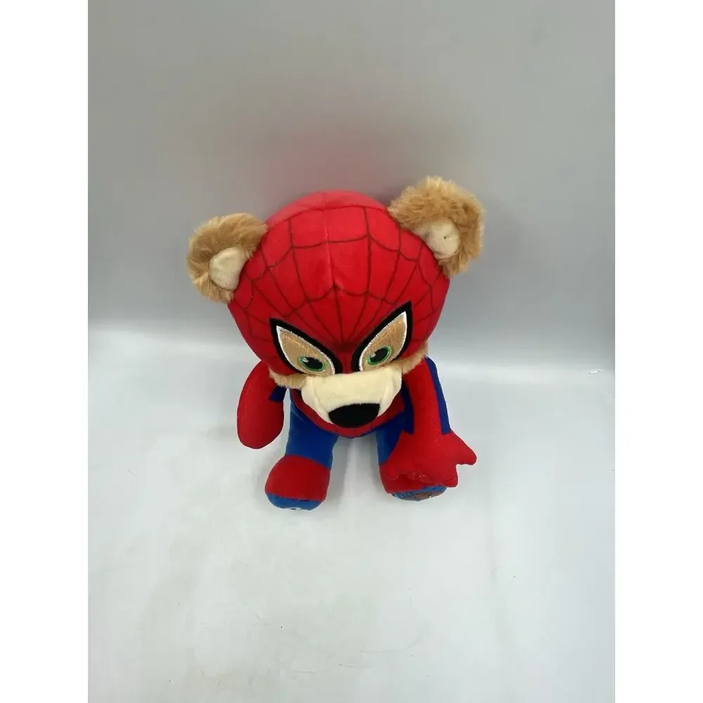 2016 Build A Bear Workshop Marvel Comics Spider Man Stuffed Plush Toy
